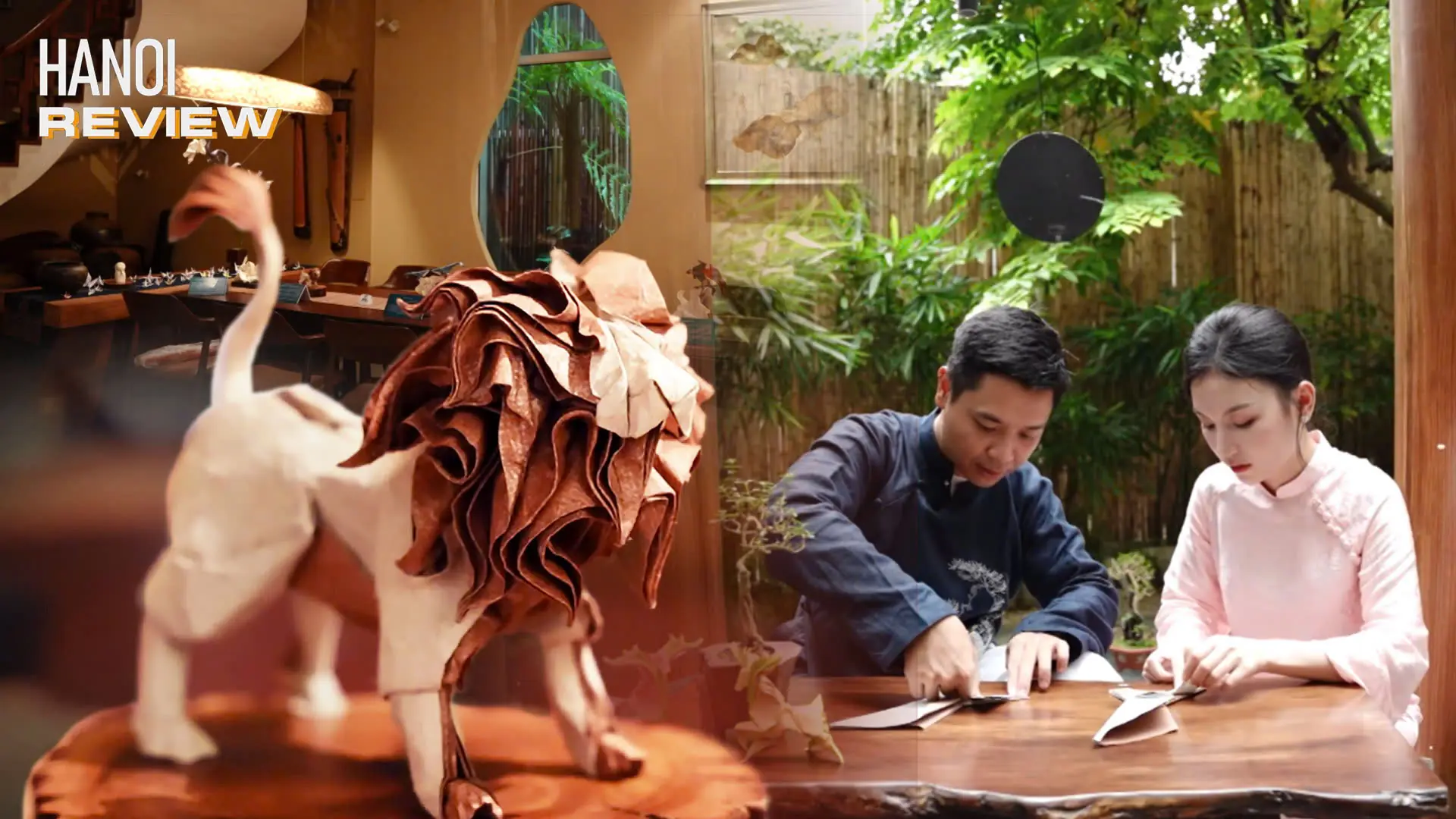 'Nếp Dó' - Nghệ thuật trong từng nếp gấp Origami | HANOI Review | 10/10/2025